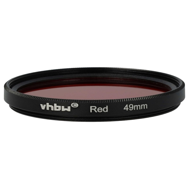vhbw Universal Colour Filter for Camera Lenses with 49 mm