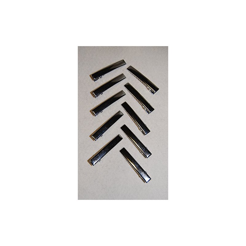 Pack of 10-60mm Alligator Hair Clips - Hair Accessories for