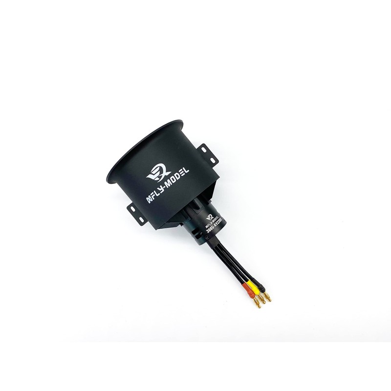 XFLY-MODEL 80mm 12-Blade EDF Ducted Fan with 6S Brushless Inrunner