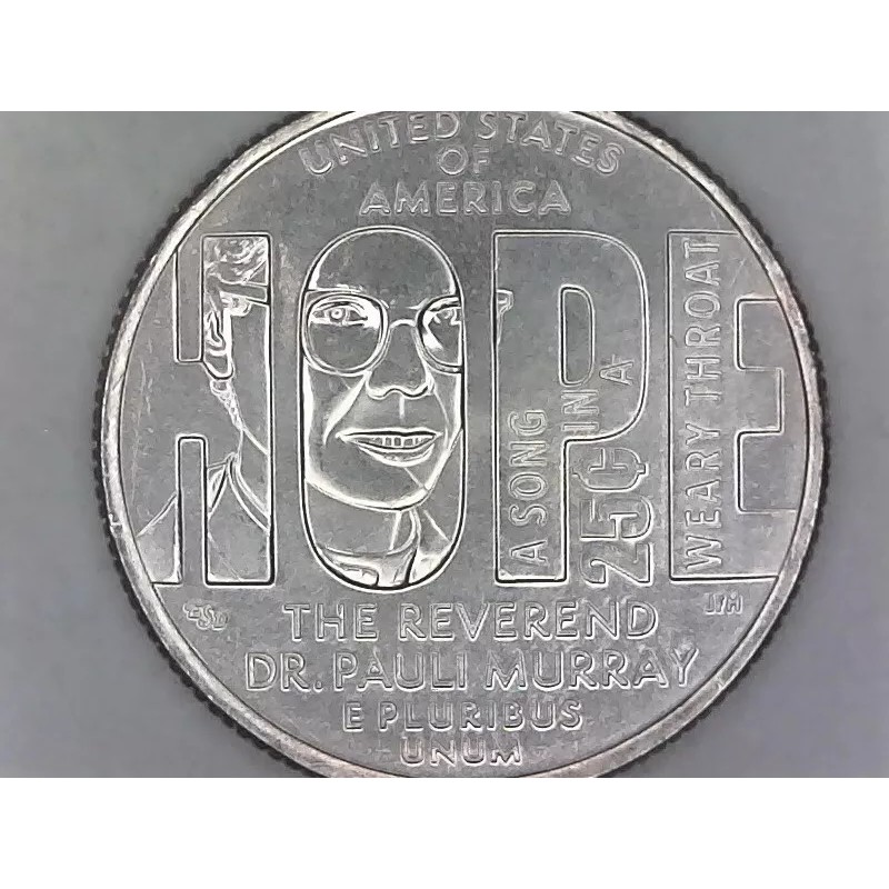 2024 - P Rev. Dr. Pauli Murry American Women Quarter