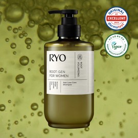 Ryo Root:Gen For Women Hair Loss Care Shampoo 353ml Double Pack - [SET] Shampoo 353ml Double Pack