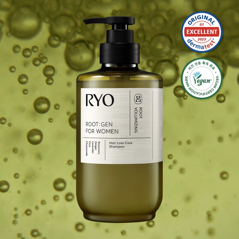 Ryo Root:Gen For Women Hair Loss Care Shampoo 353ml Double