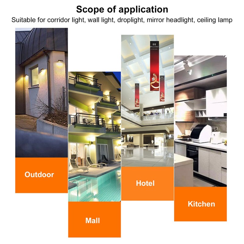 2Pcs R7S 98LED Bulb Double Ended 118mm Dimmable Flood Light