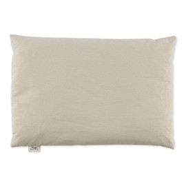 Bucky 100% Buckwheat Filled Pillow Collection, Standard, 23x16", Natural Twill