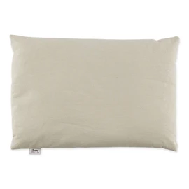 Bucky 100% Buckwheat Filled Pillow Collection, Standard, 23x16", Natural Twill