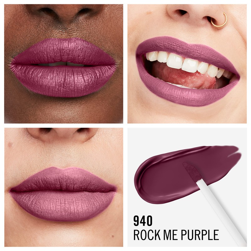 Rimmel London Lasting Mega Matte Liquid Lip Colour 940-rock Me