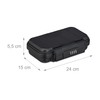 Relaxdays Safety Box with Combination Lock, Portable, Security Cable, Car