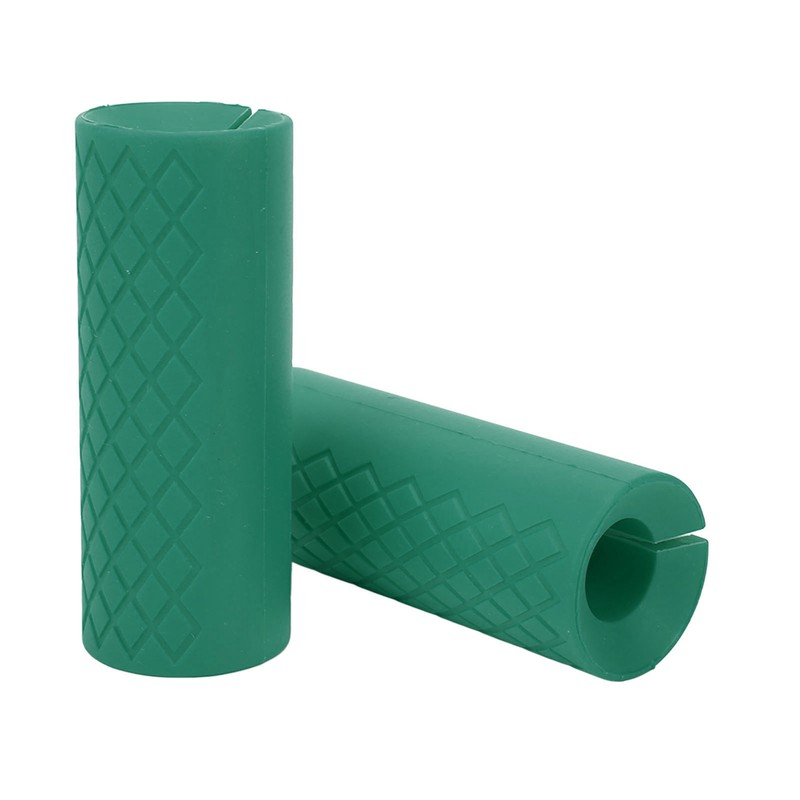 1 Pair Dumbbell Grip Silicone Anti Slip Thicken Bar Grip
