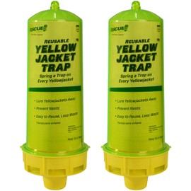 RESCUE! Reusable Yellowjacket Trap with Attractant - 2 Pack