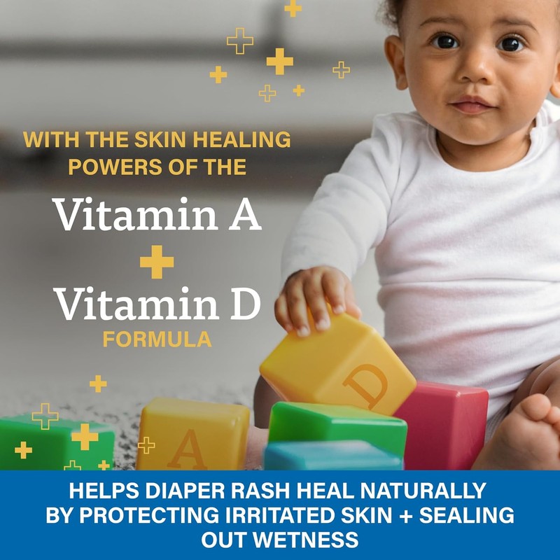 A+D Treat & Heal Diaper Rash Ointment, 4 Ounce Zinc