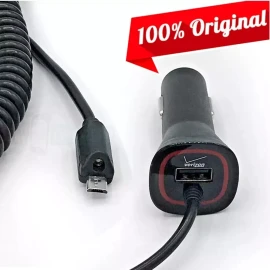 Verizon Original Verizon Micro-USB Car Charger with Extra USB LED Light for Motorola