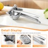 Lemon Squeezer Hand Press Lemon Juicer Manual Citrus Juicer Stainless