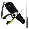Fishing Pliers, 4-Piece Fishing Multi Tool Set with Fishing Scissors,