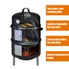 Joyagrill 16" BBQ Smoker Grill Built in Thermometer, Air Vent