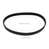 Mower Drive Belt 6PJ490 Rubber Black 14 mm Width 490