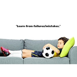 Decals - Learn from Failures/Mistakes. Wall Art Size 10 Inches X 36 Inches 22 Colors Available