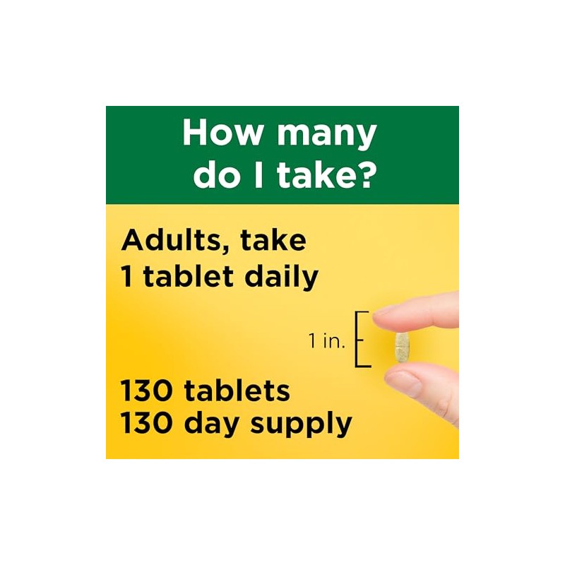Nature Made Multivitamin Tablets with Iron, Multivitamin for Women and