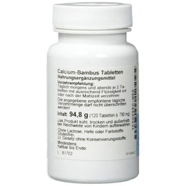 Calcium Bamboo Tablets, 120 Tablets (94.8 g)