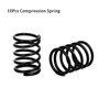 TOP-VIGOR 10Pcs Compression Spring, 1.2mm Wire Dia, 12mm OD, 15mm