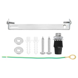 TOP-VIGOR 1Set Light Fixture Ceiling Bracket, 110mm Ceiling Light Plate Kit, Pendant Light Lighting Fixture Mounting Bracket Hardware for Chandelier Lighting Home Office