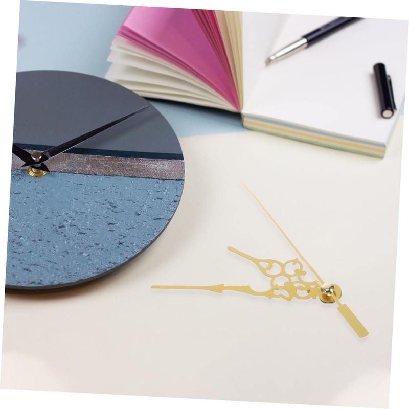 TEHAUX 10 Sets Elegant Clock Hands Decorative Plastic Clock Pointers