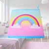 TE-Trend Rainbow Motif Shelf Storage Box Children's Room Folding Box