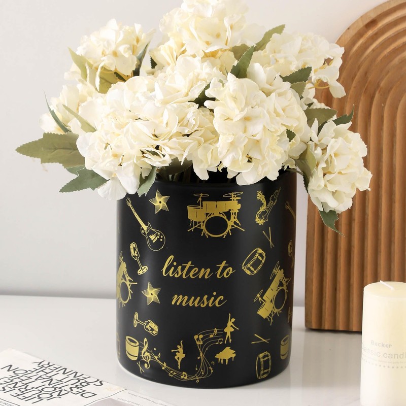 Howise 7" Music Utensil Holder, Large Kitchen Utensil Holder Organizer