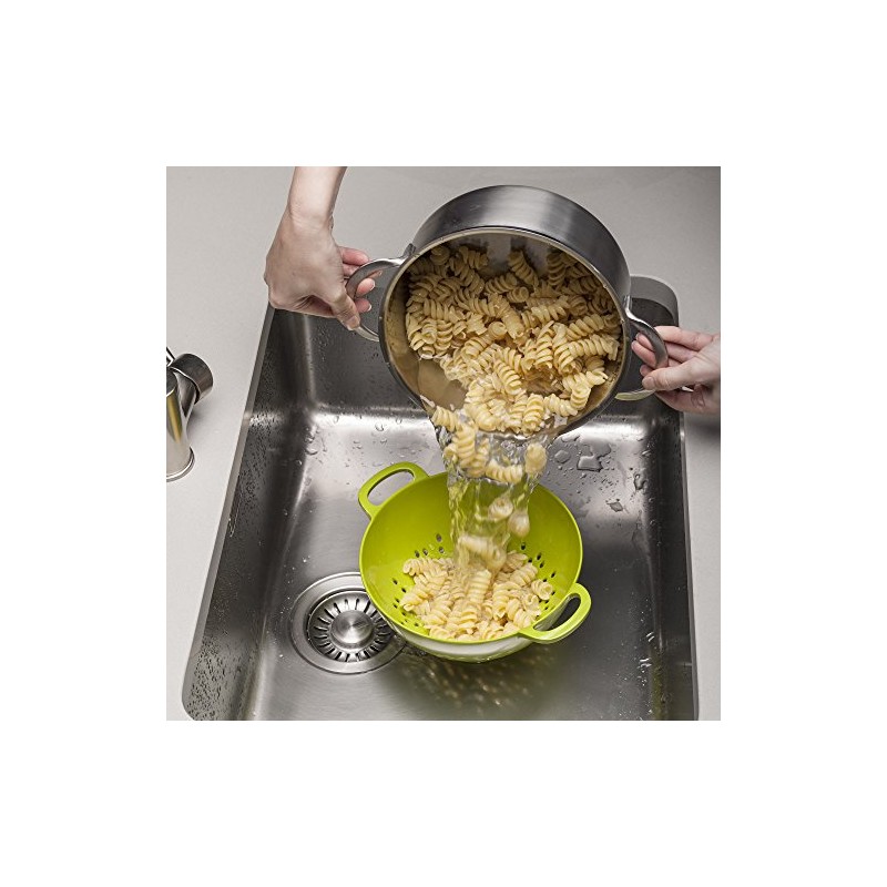 Zeal Melamine Colander Medium Lime Green (8”/20cm), 26 x 20