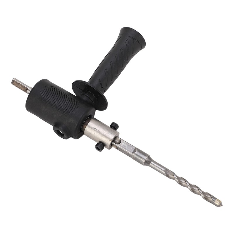 Electric Drill to Hammer Adapter Conversion Head with Bits Screws