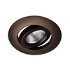 NICOR Lighting 6 inch Oil-Rubbed Bronze Recessed Gimbal Ring Trim,