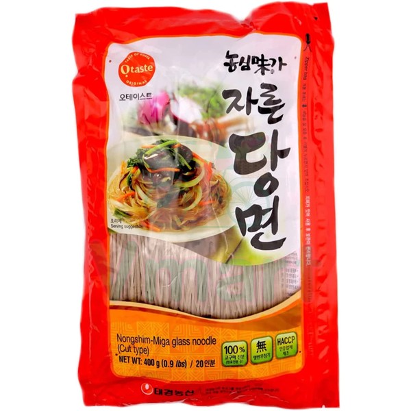 O'taste Nongshim Miga Korean Instant Glass Noodles (Cut Type) 400g