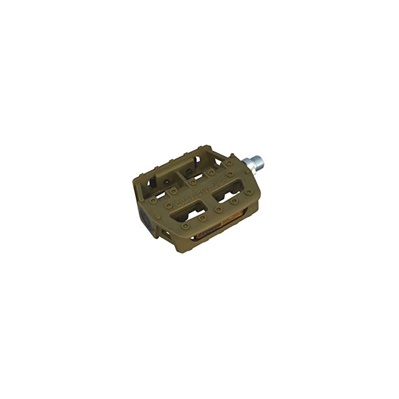 MKS (Mikashima Seisakusho) GRAFIGHT-XX Bicycle Pedal, 1/2 Inch Core, Khaki