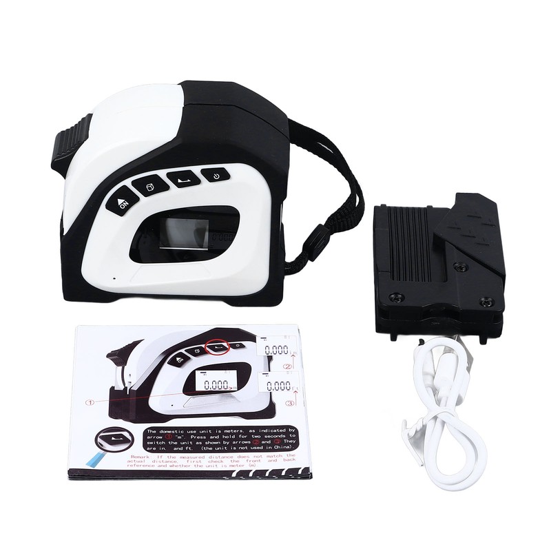 3 in 1 Digital Laser Tape Measure Precise Infrared Laser