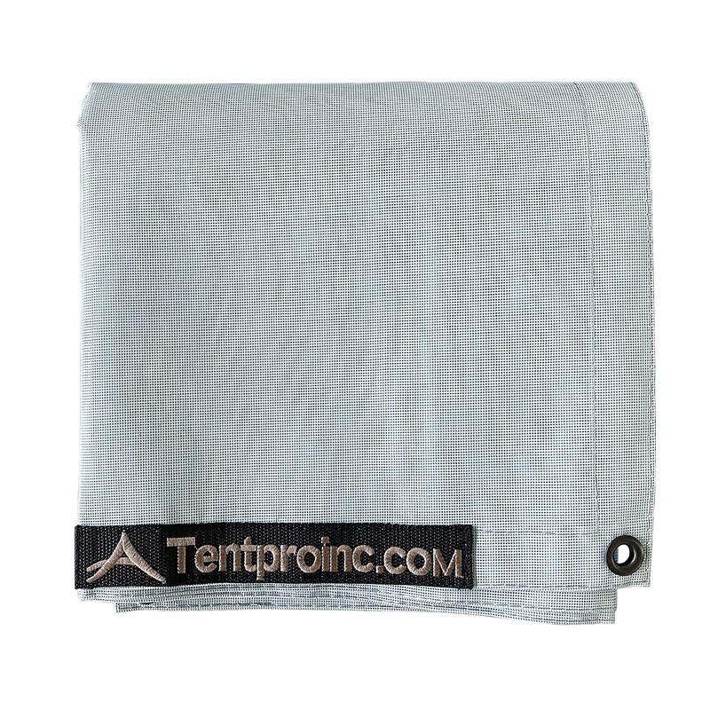Tentproinc RV Awning Side Sun Shade 9'X7' (Gray) Mesh Screen