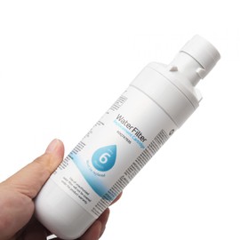 ANAJOY Replacement LT1000P Fridge Water Filter with Filter Element, Compatible with Kenmore 9980, Suitable for French Door and Side by Side Refrigerators (White, Pack of 1)