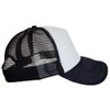 6 Pack/Pieces Trucker Caps Plain Hat with Front Foam Mesh