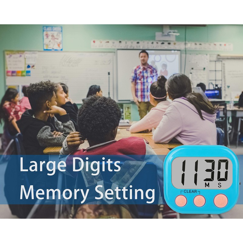 Classroom Timers for Teachers Kids Large Magnetic Digital Timer 4