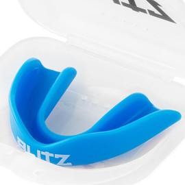 Blitz Single Layer Mouth Guard - Blue - Senior