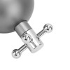 Adjustable Coffee Distributor Food Grade Metal Rotating Handle Fixed Cover