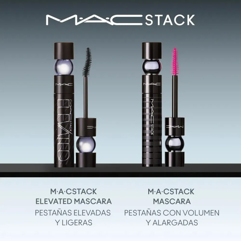 Máscara de Pestañas MAC MACStack | Black Stack | Volumen