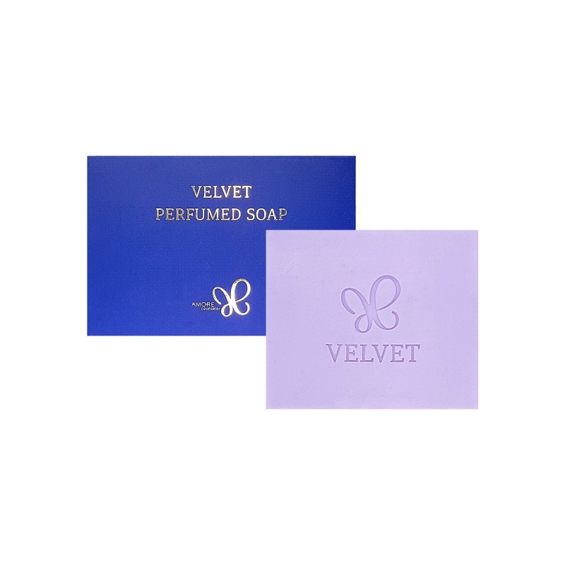Velvet Perfumed Soap 80g Face Wash Soap Body Bar Amore