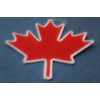 Canada Maple Leaf Patch - 4x4 inch. Embroidered Iron on