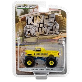 Greenlight 1:64 Kings of Crunch Series 12 - Liquidator - 1992 F-250 Monster Truck 49120-F [Shipping from Canada]