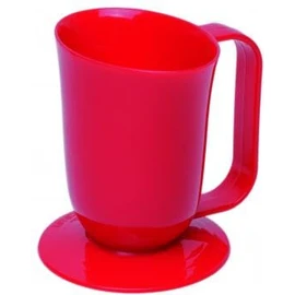 Generisch Dysphagia Cup with Stand - Red