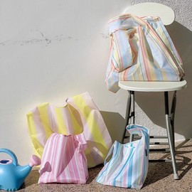 Mini Foldable Eco Waterproof Supermarket Shopper Bag One Size/Sea Salt Green Pomelo 15ea