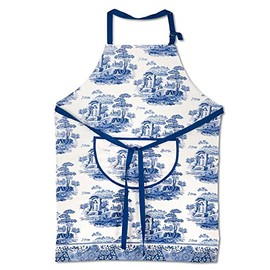 Spode - Blue Italian Cotton Apron