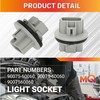 MQparts 2 Packs 90075-60060 Front Turn Signal Light Bulb Socket