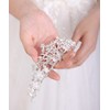 JWICOS - Tiara de cristal para mujeres y niñas (plata)