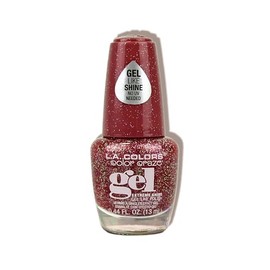 L.A. COLORS Demo - Color Craze Shimmer Gel Polish, Crush CNL284