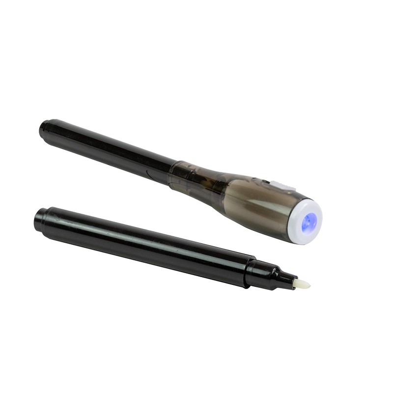 Funtime Gifts 10623 Invisible Ink Spy Pen-2 pack, Red and